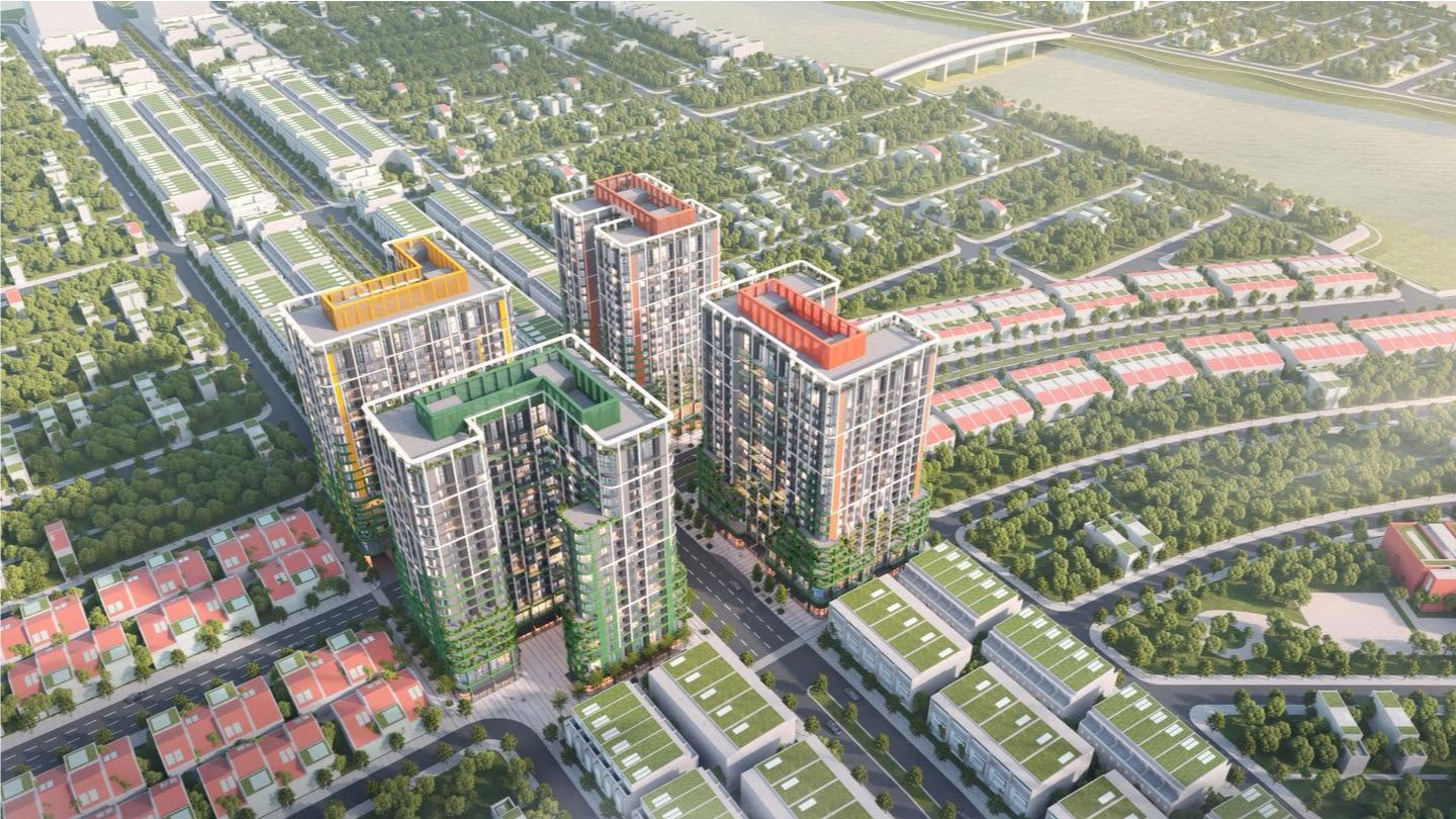 phối cảnh fours tower